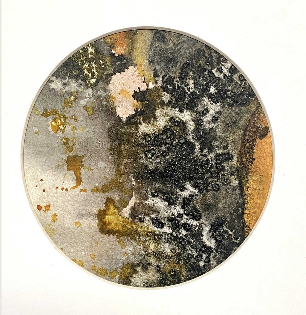 Gneiss II, Water Colour 15 x 15 cm